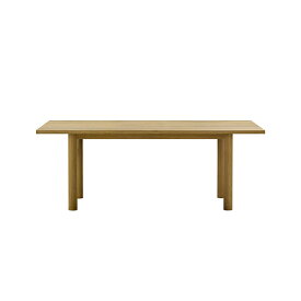 マルニコレクション テーブル MALTA(木脚) オーク/ナチュラルホワイト w190cm