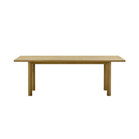 マルニコレクション テーブル MALTA(木脚) オーク/ナチュラルホワイト w210cm