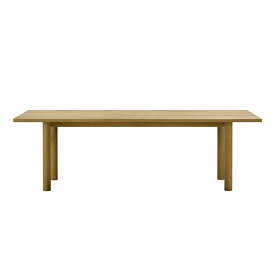 マルニコレクション テーブル MALTA(木脚) オーク/ナチュラルホワイト w230cm