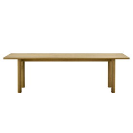 マルニコレクション テーブル MALTA(木脚) オーク/ナチュラルホワイト w240cm