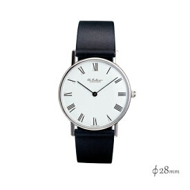 Ole Mathiesen（オーレ・マティーセン）Classic Quartz 28mm Steel Roman/White