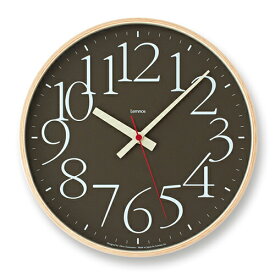 Lemnos（レムノス）電波時計 AY clock RC（エーワイクロック アールシー） ブラウン