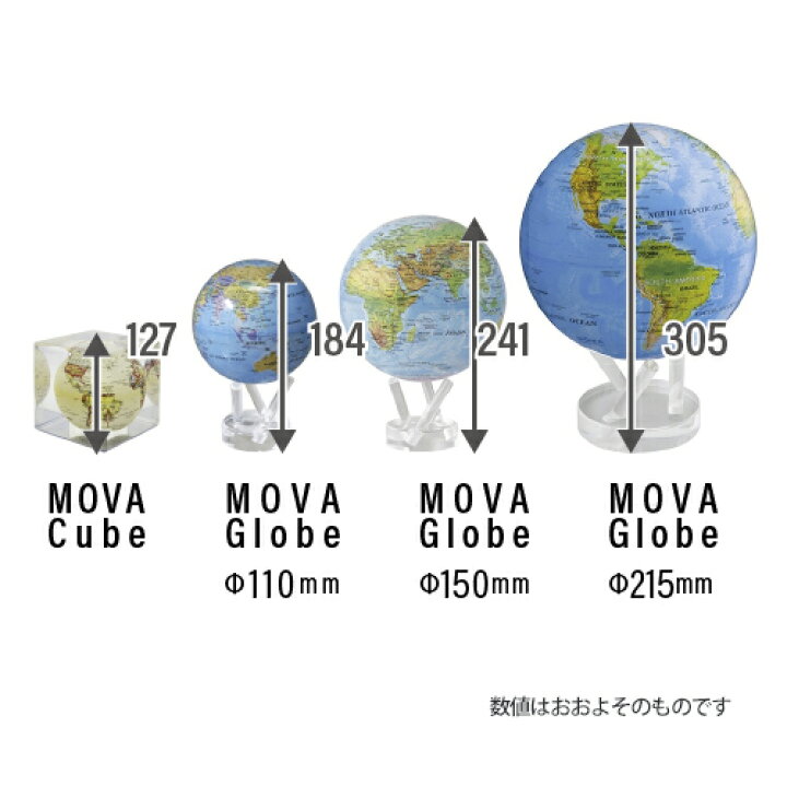 楽天市場】MOVA 地球儀 MOVA Globe（ムーバ・グローブ）Φ11cm 
