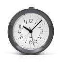 Lemnos（レムノス）置時計 RIKI ALARM CLOCK（リキ アラームクロック） グレー