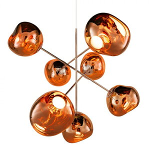 Tom Dixon�i�g���E�f�B�N�\���jMELT CHANDELIER �����g�V�����f���A L �R�b�p�[�y�v�d�C�H���z