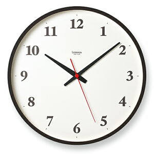 Plywood clock LC21-06W BW