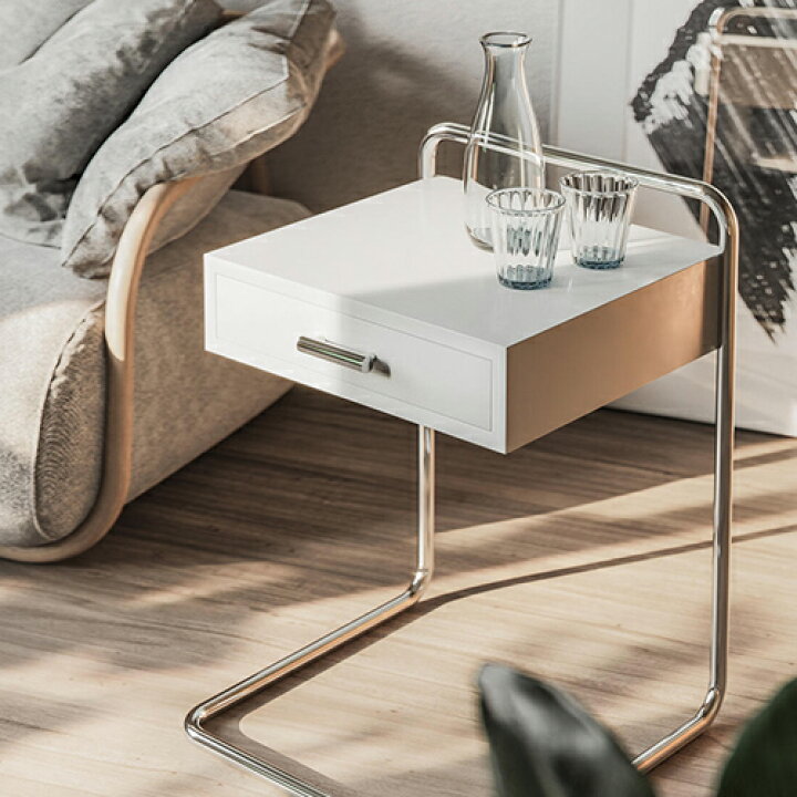 楽天市場】THONET（トーネット）サイドテーブル B117 ホワイト 【受注 