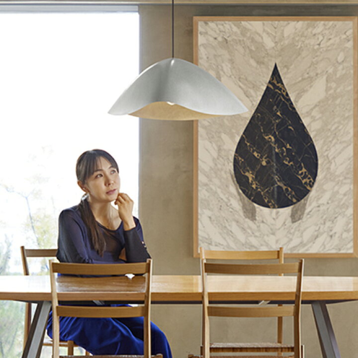 楽天市場】【即納】YAMAGIWA ペンダント照明 FUWARI（フワリ） W550mm 