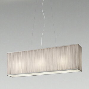 YAMAGIWA(ヤマギワ)ペンダント照明 BAUMN(バウム)スクエア w750mm グレー