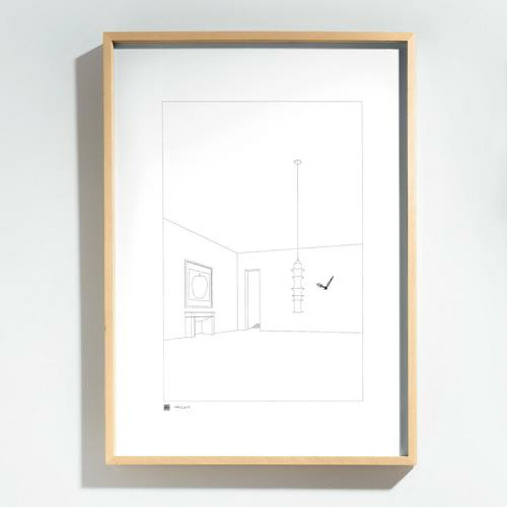 楽天市場】DANESE（ダネーゼ） 掛時計 Drawing no.12 : YAMAGIWA