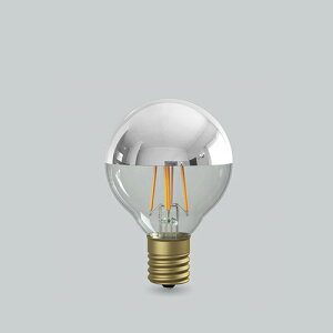 E17 LED�d�� �V���o�[�{�[���` 50mm 40W�^�C�v�iLDF71D �V���o�[�F�j