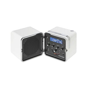 BRIONVEGA(ブリオンベガ)ポータブルラジオスピーカー radio.cubo ラジオクーボ ホワイトスノー