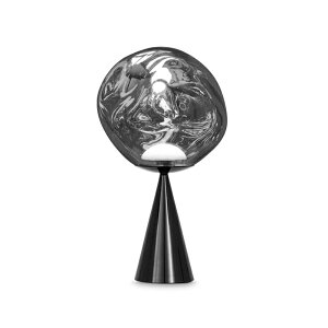 Tom Dixon�i�g���E�f�B�N�\���j�e�[�u���Ɩ� MELT CONE FAT TABLE�i�����g �R�[���t�@�b�g�e�[�u���j�u���b�N/�N���[��