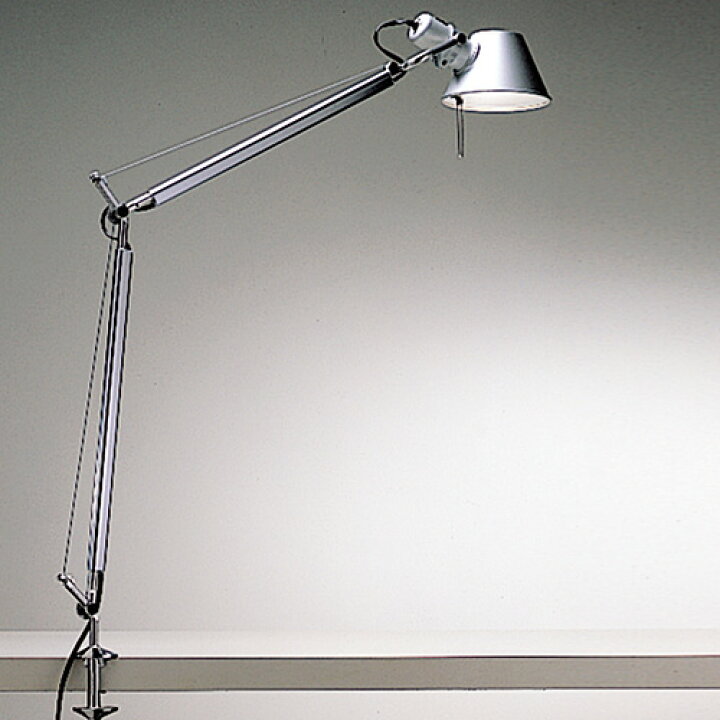 楽天市場】Artemide（アルテミデ）テーブル照明 Tolomeo Clamp アルミ 