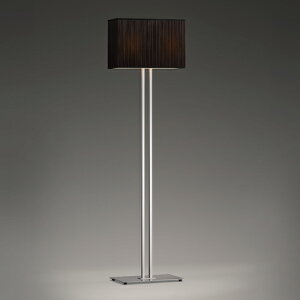 【即納】YAMAGIWA(ヤマギワ)フロア照明 BAUMN(バウム)スクエア w450mm ブラック