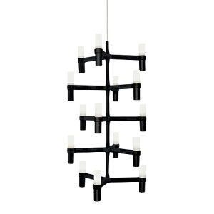 NEMO(ネモ)シャンデリア CROWN MULTI クラウン マットブラック【要電気工事・受注品】