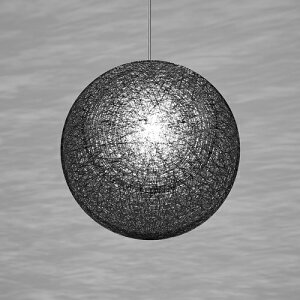 YAMAGIWA(ヤマギワ)ペンダント照明 MAYUHANA(マユハナ)二重Φ360mm ブラック