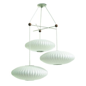 Herman Miller�i�n�[�}���~���[�j �l���\�� �o�u�������v��p�t�B�N�X�`���[ 3���p�t�����W NELSON TRIPLE BUBBLE LAMP FIXTURE�y�v�d�C�H���z