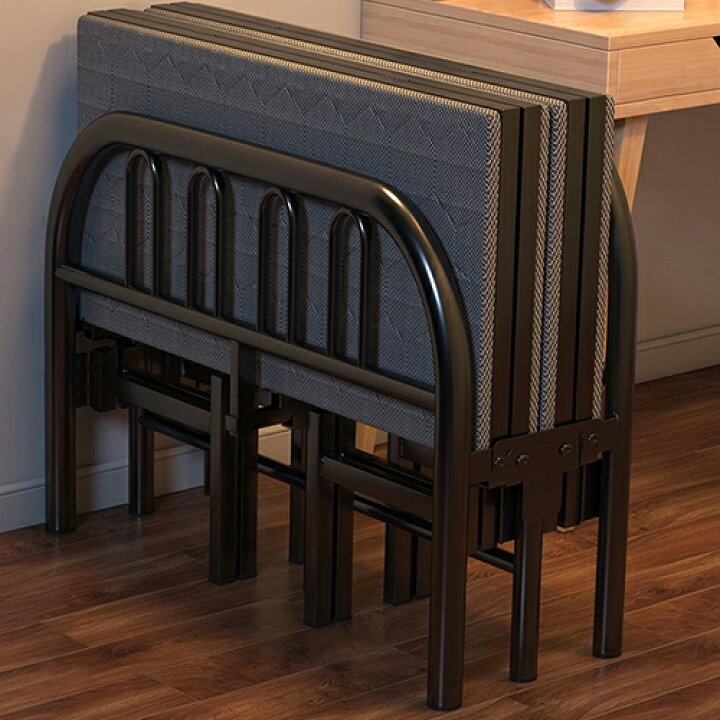 楽天市場】折りたたみベッド 折畳み式 ベッドフレーム シングルベッド 