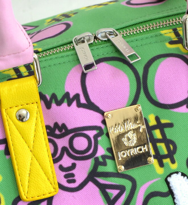 楽天市場】【送料無料】JOYRICH×Keith Haringのコラボレーションバッグ 
