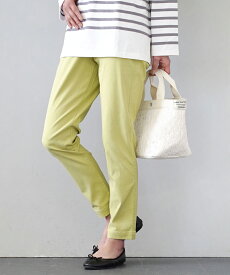 マタニティ パンツ レディース M/L ズボン 長ズボン ロングパンツ 妊婦 妊娠中 テーパード ゆったり 秋 【メール便可22】◆zootie（ズーティー）：エアパンツ［マタニティ・テーパード］