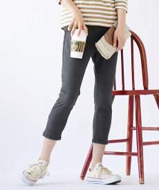 【リクエスト祭】パンツ レディース S/M/L/LL/3L レギンスパンツ ウエストゴム 大きいサイズ ゆったり 春 【メール便可22】【特別送料無料！】◆zootie（ズーティー）：エアパンツ［クロップド］