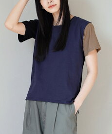 【特別送料無料！】Tシャツ 汗染み防止 UVカット 綿100％ M/L/LL/3L レディース トップス カットソー 半袖 クルーネック 丸首 白Tシャツ コットン 薄手 涼しい 無地 大きいサイズ ゆったり 秋 冬【メール便可11】◆zootie（ズーティー）：汗しみない Tシャツ［スタンダード］