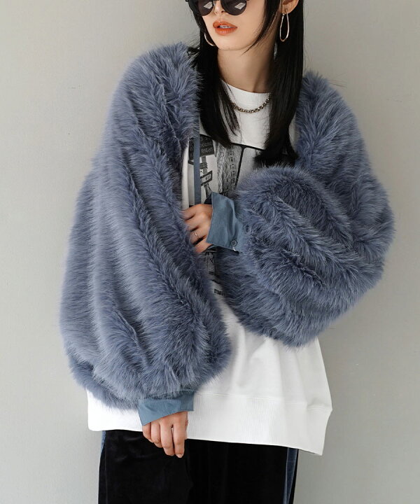 楽天市場】ボレロ レディース / ファー ボレロジャケット アウター 