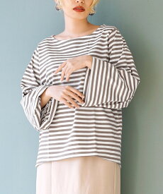 【リクエスト祭】【特別送料無料！】 M/L/LL/3L トップス 七分袖 大きいサイズ ゆったり 【メール便可22】◆zootie（ズーティー）：スタイルアップ デザインスリーブ カットソー［七分袖］