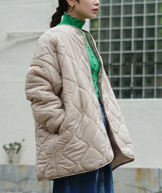 コート ジャケット レディース アウター 羽織り キルティングジャケット 大きいサイズ ゆったり 冬 春 ◆zootie（ズーティー）：エアリーナイロン キルティング ジャケット