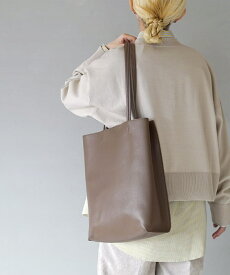 トートバッグ レディース / バッグ バック 鞄 カバン かばん トート 肩掛け 手提げ ハンドバッグ フェイクレザー A4 収納 軽量 大容量 春 ◆A4プレーン トートバッグ