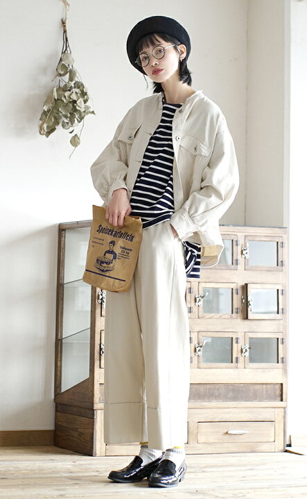 楽天市場 パンツ センタープレスがアクセントになるキレイめパンツ レディース ボトムス ロングパンツ ワイドパンツ 綿100 Apartment Department アパートメントデパートメント ロールアップヘム センタープレス イージーパンツ イーザッカマニアストアーズ