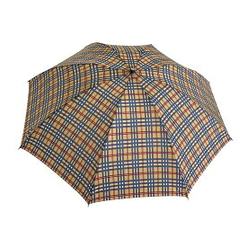 在庫限り 折りたたみ傘 イングランドチェック男女兼用丸ミニ傘 三段折傘