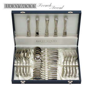 Jg[Zbg iCt tH[N Xv[ 5lp 30pc LUCKY WOOD bL[Ebh t`ANZg fBi[Zbg 18-10XeX 5-18430-0110 { O H@Ή