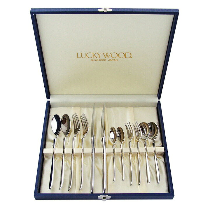 楽天市場】ペアディナーセット2人用 12本セット LUCKY WOOD 