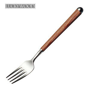 Jg[ fBi[tH[N(fU[gtH[N)193mm LUCKY WOOD bL[Ebh e[uRtH[g tH[N 18-8XeX  0-09001-500 { O 􂢂̂