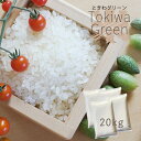 米 20kg 6年産 秋田県産 ときわGreen 白米20kg（5kg×4袋）小分け/人気/安い/精米【米20キロ】10519