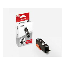 Canon キヤノンインクタンク BCI-380XLPGBK ブラック大容量 BCI-380XLPGBK(2438401)代引不可