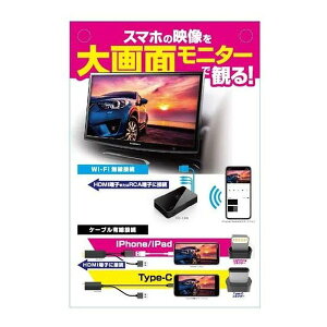 Kashimura JVMiracastV[o[ HDMI/RCAP[ut ubN KD-199(2479799)s 