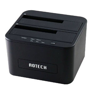 y2024ԌN[|zzzAOTECH AIebNN[2BAY SSD/HDDX^h SATA/USB3.0 AOK-CLONE-U3(2418464)
