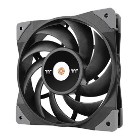 【5/1-5 楽天モバイル会員エントリーでポイント10倍】Thermaltake サーマルテイクPCケースファン 140 mm TOUGHFAN 14 2本セット CLF085PL14BLA(2505660)代引不可 送料無料