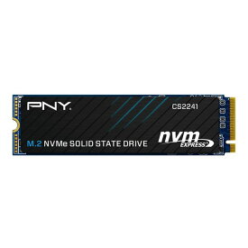 【18日は24時間限定クーポン配布！】PNY ピーエヌワイCS2241 M.2 2280 NVMe Gen 4x4 SSD 500GB M280CS2241-500-CL M280CS2241-500-CL(2573542)代引不可 送料無料