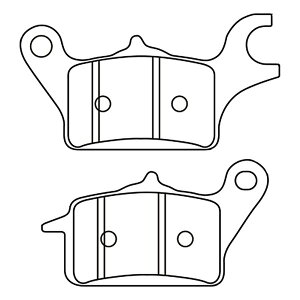 y3024ԌN[|zzzDAYTONA fCgiu[Lpbh ԃpbh X[p[JuC125/Z125PRO tgp D27380(2529065)s 