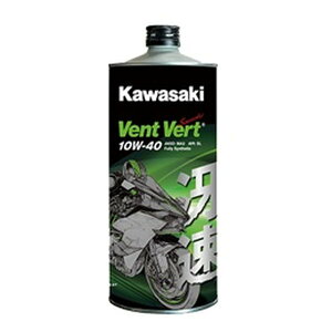 【30日は24時間限定クーポン配布】kawasaki カワサキVENTVERT SL 10W-40 SAE 1L J0ELFK10910W401L(2509012)送料無料