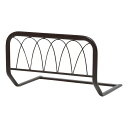 【5日は24時間限定クーポン配布】萩原 ハギハラベッドガード ダークブラウン 幅60cm 布団ずれ・転落防止 KH-3055DBR(2518157)代引不可