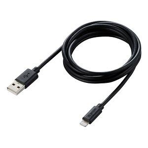 y1524ԌN[|zzzELECOM GRiPhone [dP[u CgjOP[u 1.5m MFiF ubN MPA-UAL15BK(2513145)