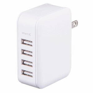 y1524ԌN[|zzzGREEN HOUSE O[nEXUSB-ACA_v^ 4|[g 4.8A zCg GH-ACU4B-WH(2467431)