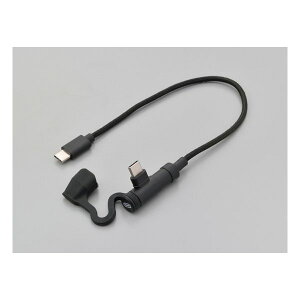 y}\ԃGg[Ń|Cg5{zDAYTONA fCgi[dP[u 20cm USB-C & USB-C AndroidΉ LRlN^[ D17211(2506208)s