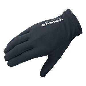 KOMINE R~lGK-136 COOLMAX INNER GLOVE BLK S 06-136/BK/S(2328565)s