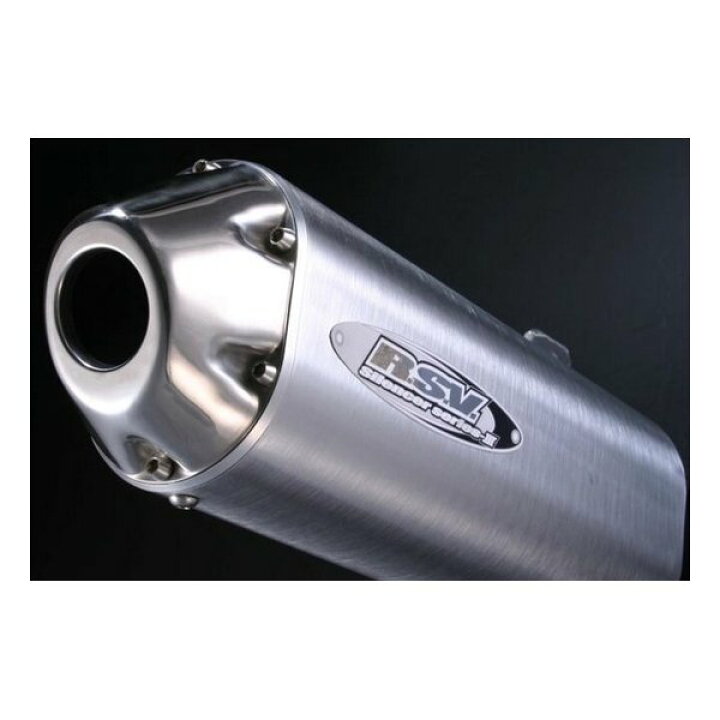 楽天市場】ROUGH&ROAD ラフアンドロードバイク用マフラー RSV S3FOUR 